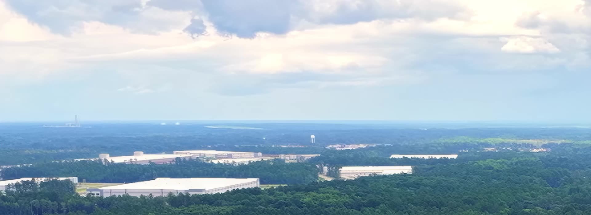 Aerial view of the Effingham County landscape used in the Project Camellia evidence brief